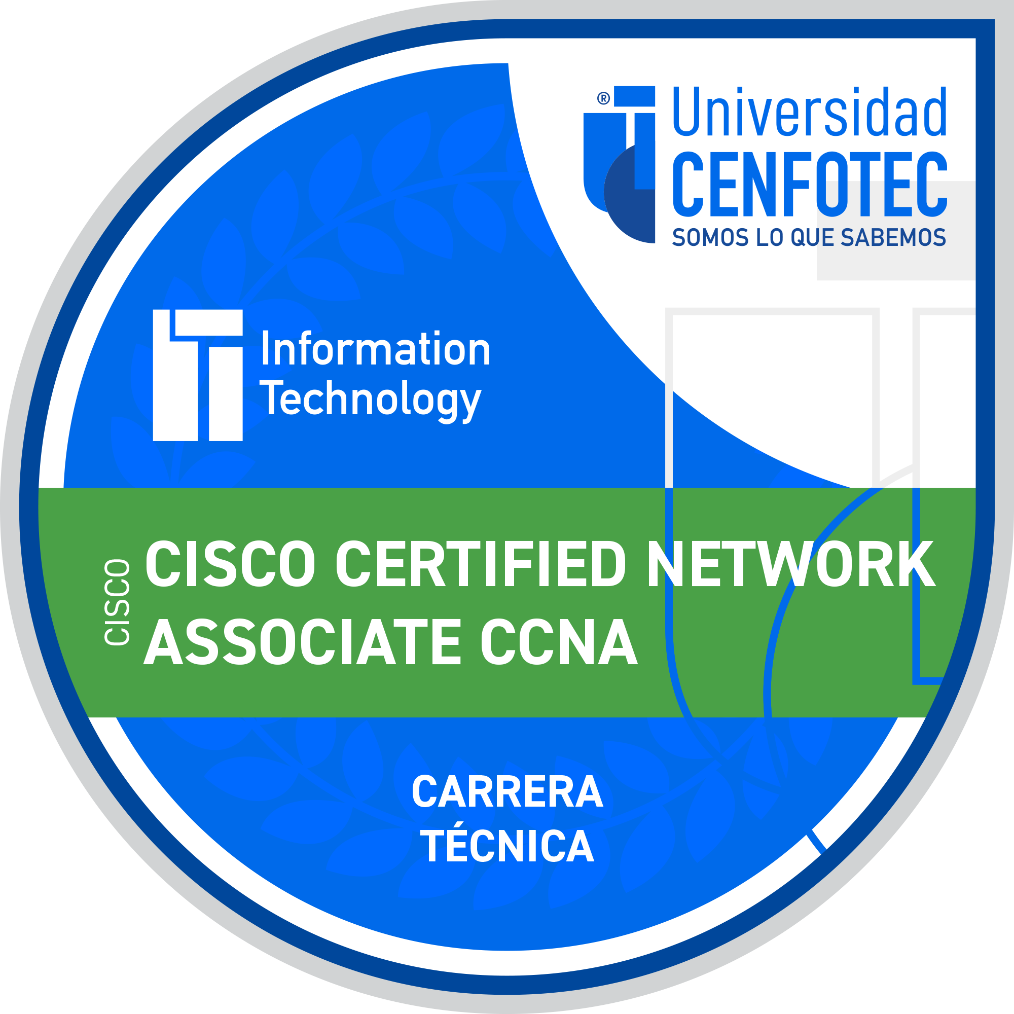 Cisco Certified Network Associate certification badge