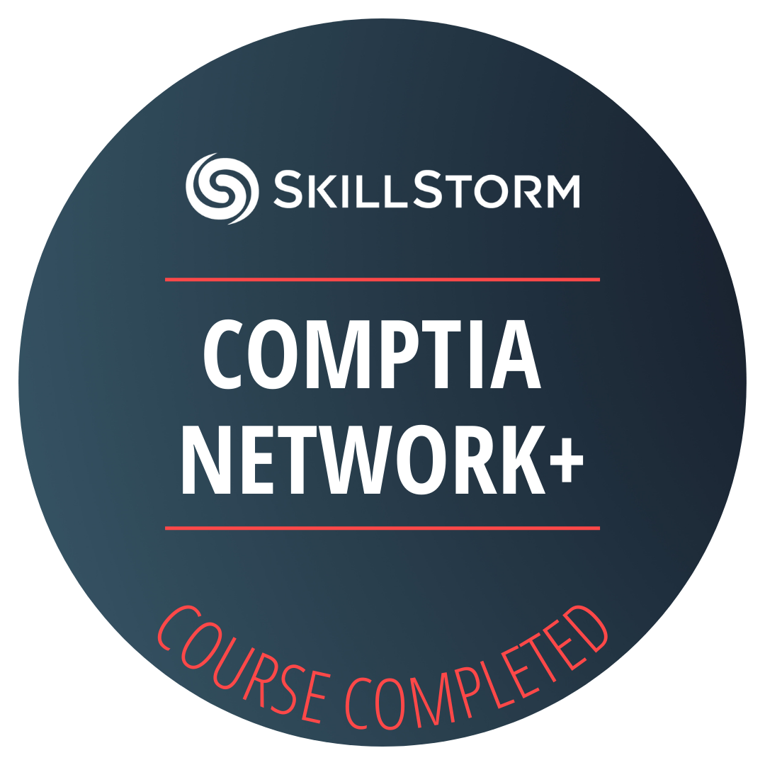 CompTIA Network+ certification badge